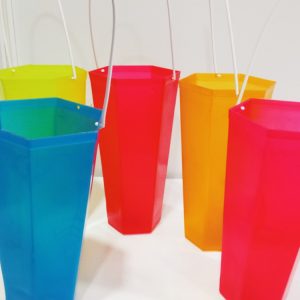 5 Nos Plastic Wesak Lanterns