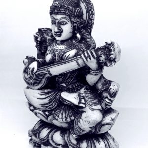Saraswati Statue- Hindu Godess of Knowledge Music Arts