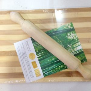 Handmade Wooden Roti Rolling Board / Capati Maker / Roti Maker / Puri Maker / Wooden Balen Chakla Set/wooden chapati board with Rolling Pin -33cm Wooden Rolling Pin 33cm & Board Set