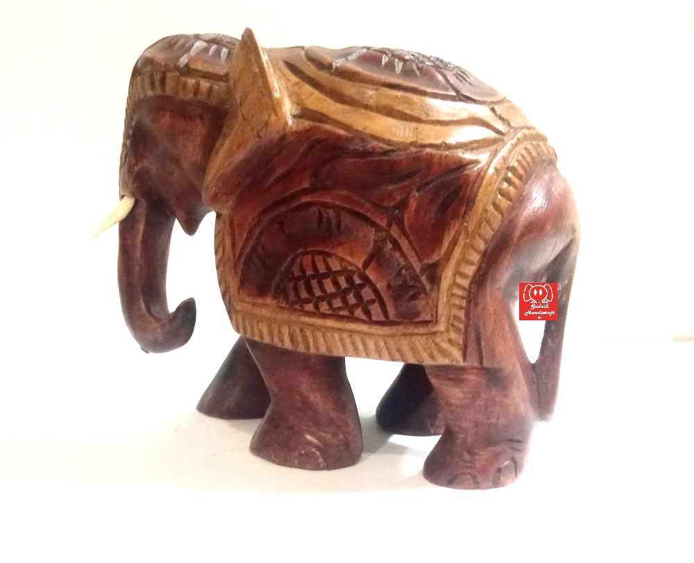 Wooden Elephant 5.5 inch design, For Home,Office Decorations, For Gifts